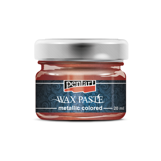 Pentart - Wax Paste - Metallic Red - 20ml