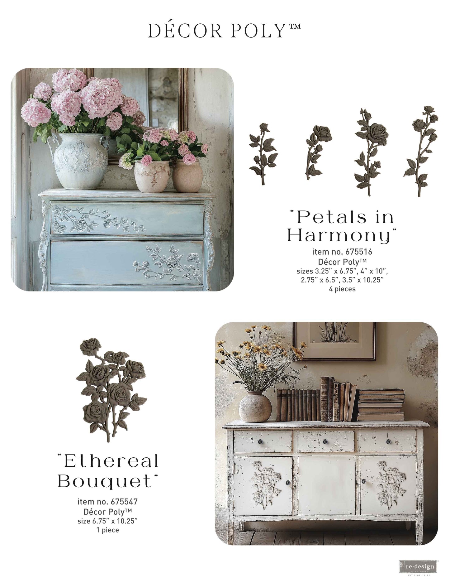 Decor Poly - Redesign - Petals in Harmony