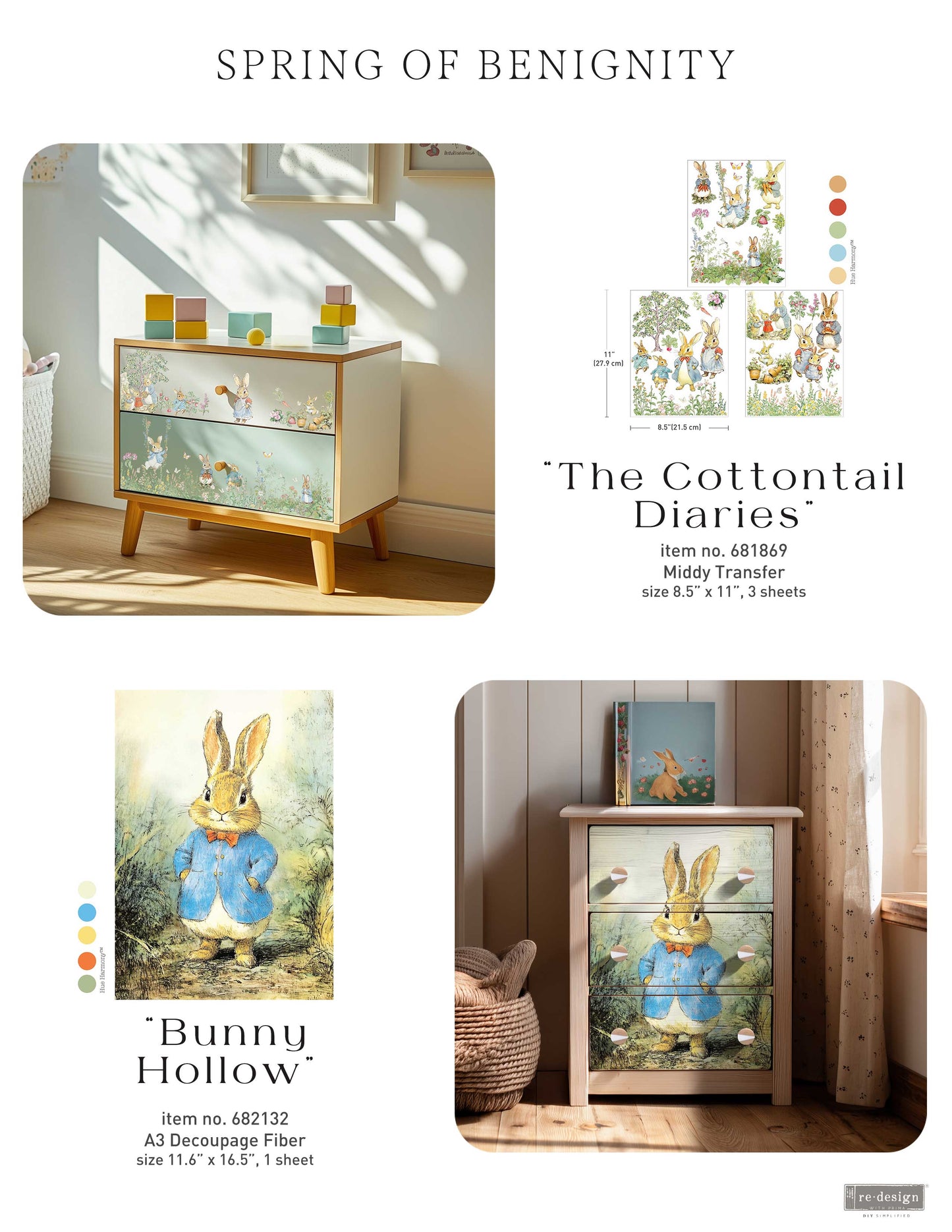 Transfers - Redesign - Middy 8.5" x 11" - The Cottontail Diaries