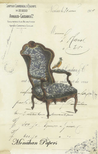 Decoupage Paper - Monahan Papers- R0005 King on his Throne - 11x17