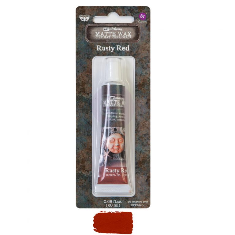 Art Alchemy - Matte Wax - Rusty Red - 20ml tube