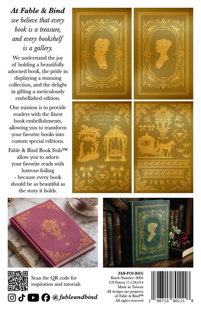 Transfers - Fable&Bind - 6.5"x10" - Regency (4 sheets)