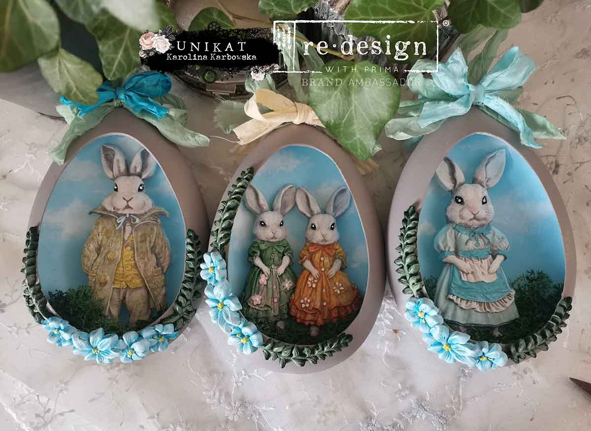 Decor Moulds - Redesign - Springtime Bunny - 5"X8"