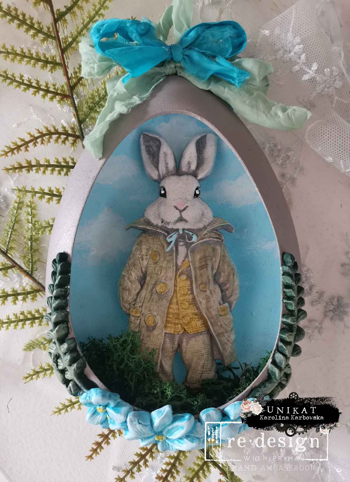 Decor Moulds - Redesign - Springtime Bunny - 5"X8"