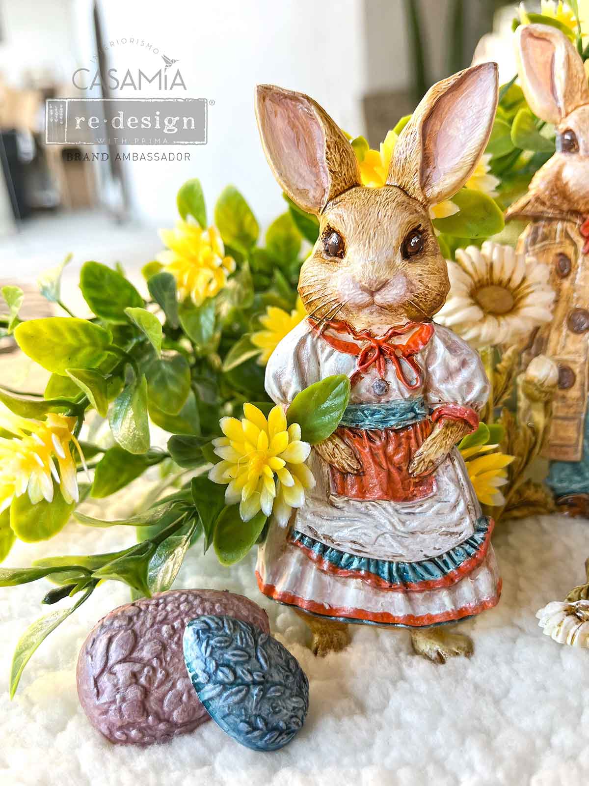 Decor Moulds - Redesign - Springtime Bunny - 5"X8"