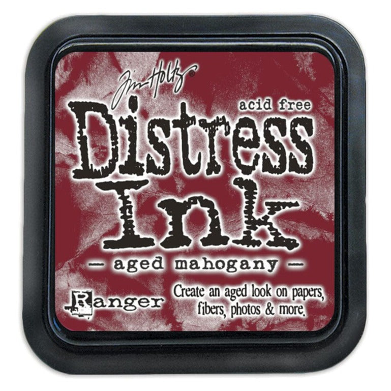 Tim Holtz - Distress Ink - Ink Pad 3" - Aged Mahogany