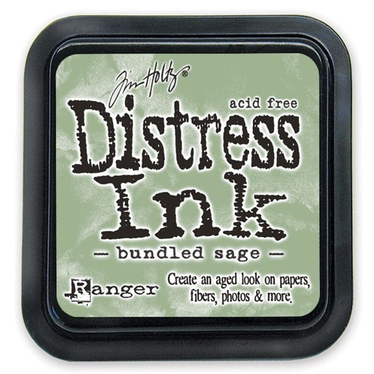 Tim Holtz - Distress Ink - Ink Pad 3" - Bundled Sage