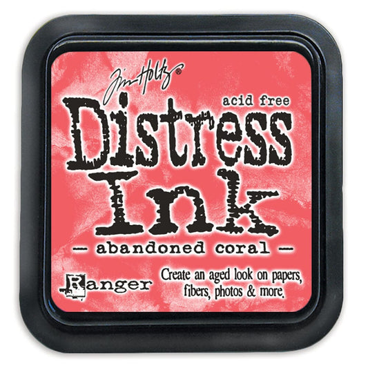 Tim Holtz - Distress Ink - Ink Pad 3" - Abandoned Coral