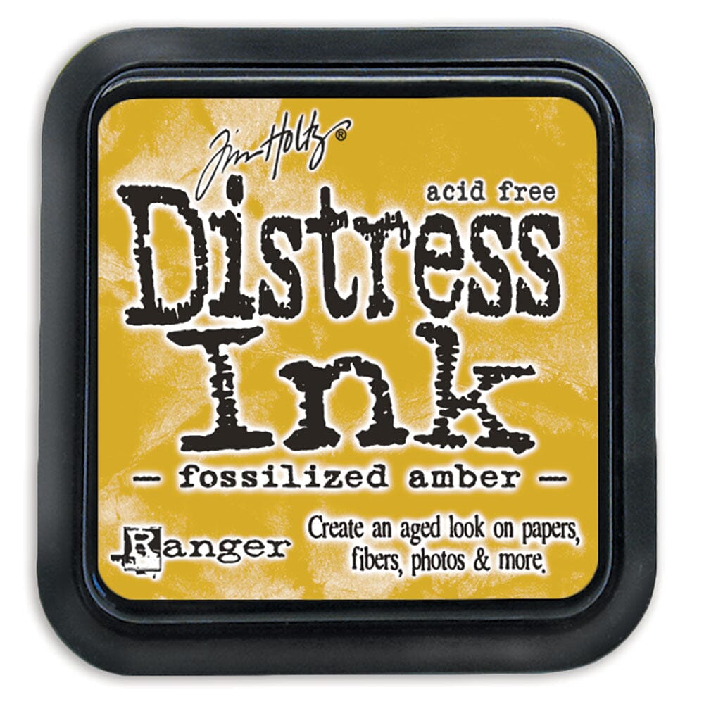Tim Holtz - Distress Ink - Ink Pad 3" - Fossilized Amber