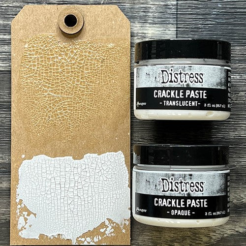 Cracking Paste-Tim Holtz-Distress Crackle Paste-Translucent 3oz TDA79651