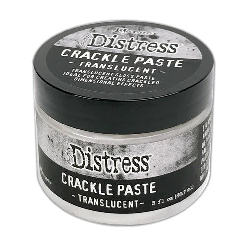 Cracking Paste-Tim Holtz-Distress Crackle Paste-Translucent 3oz TDA79651