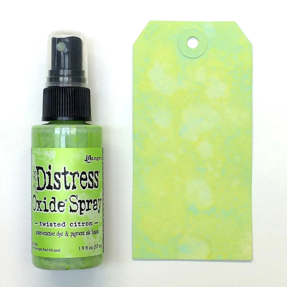 Tim Holtz - Spray -Distress Oxide - Twisted Citron-2 oz