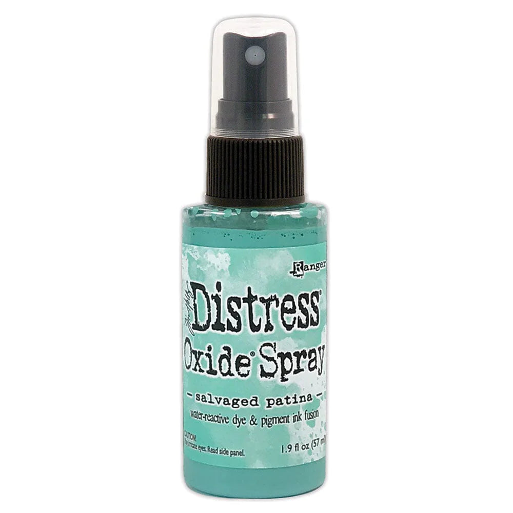 Tim Holtz - Spray -Distress Oxide - Salvaged Patina -2 oz