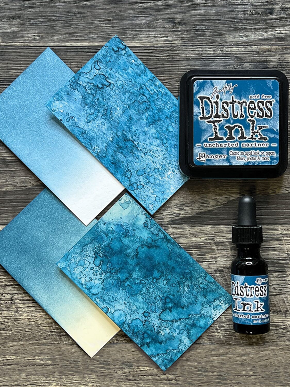 Tim Holtz - Distress Ink - Ink Pad 3" - Uncharted Mariner