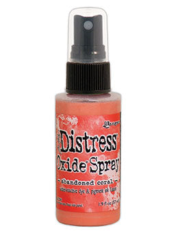 Tim Holtz - Spray -Distress Oxide - Abandoned Coral -2 oz