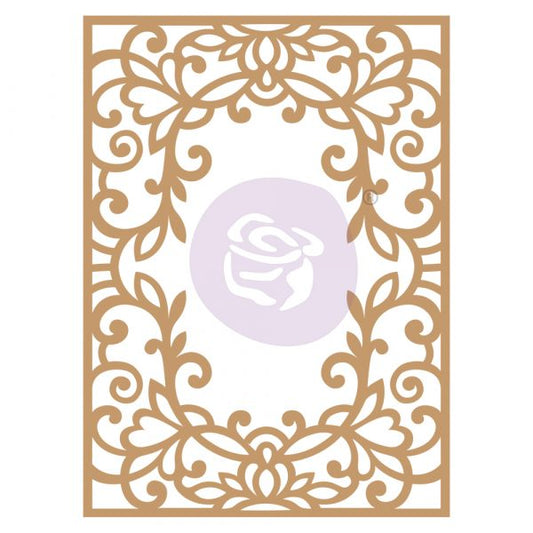 Chipboard - Vine Frame - (1 pieces)