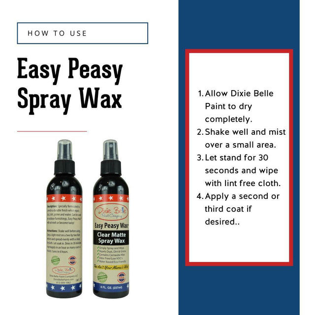 Dixie Belle - Wax - Easy Peasy Spray 8oz