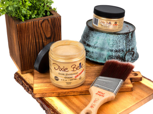 Dixie Belle - Paint - Glaze - Gold Shimmer