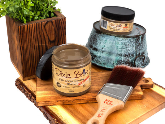 Dixie Belle - Paint - Glaze - Van Dyke Brown