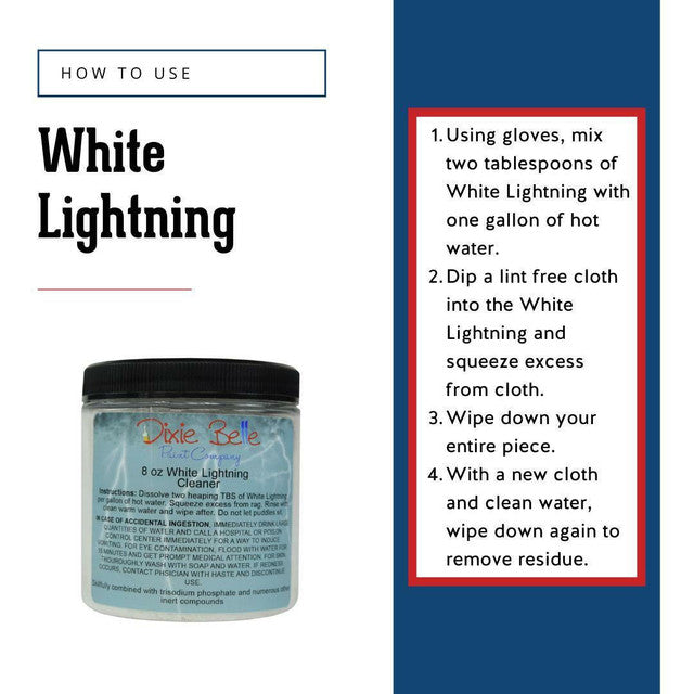 Dixie Belle - Cleaners - White Lightning - 8oz