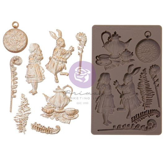 Decor Moulds - Redesign - Lost in Wonderland - Following Alice - 5"x8"
