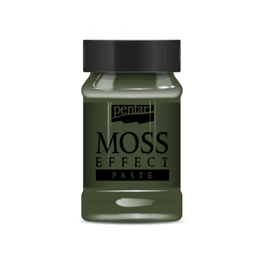 Pentart - Effect - Moss Effect Paste - Dark Green - 100ml