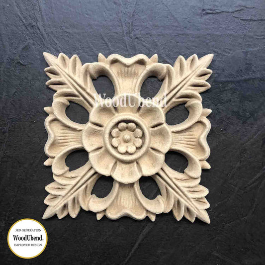 WooduBend Moulding - WUB1352(Pack of 2) - Centerpieces - 3.74"x 3.74"