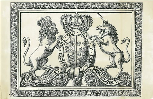 Decoupage Paper - Monahan Papers- SPS0323 The Royal Crest - 11x17