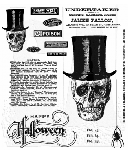 Tim Holtz Stamp -THCMS240 Undertaker