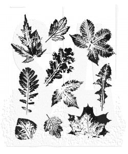 Tim Holtz Stamp -THCMS450 Leaf Prints 2