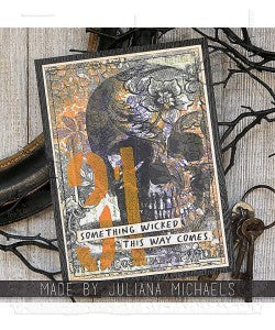 Tim Holtz Stamp -THCMS454 Gothic Tapestry